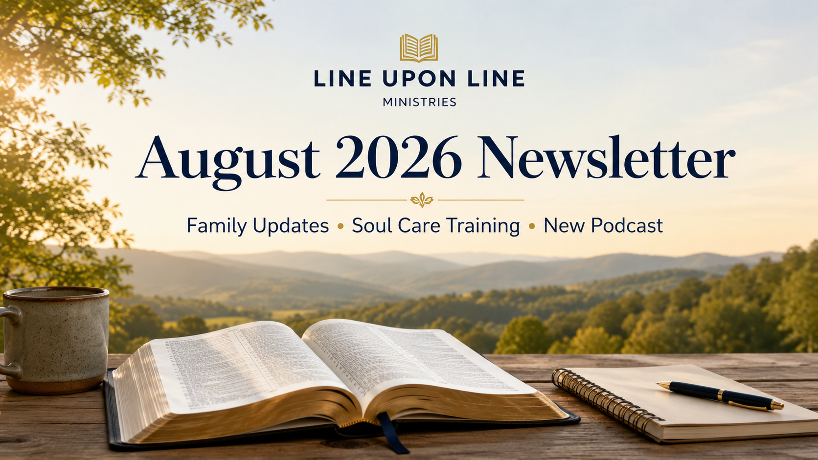 Newsletter for August 2026