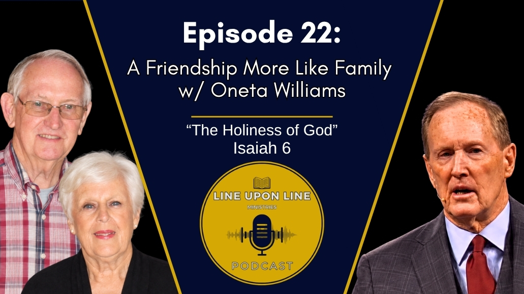Ep. 22 - A Friendship More Like Family w/ Oneta Williams